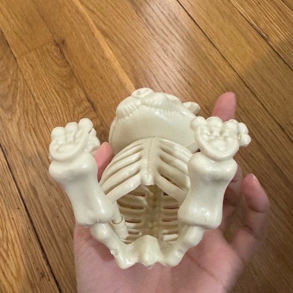 Teddy Bear Skeleton Bones Decor Ornament Halloween Prop Horror Haunted House - Picture 6 of 6